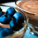 Chocoladeontbijt met blauwe bessen-2