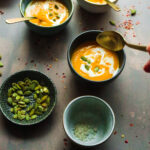 Wortel zoete aardappelsoep met chili-2