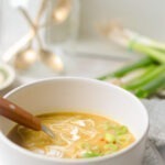 Pompoen courgette soep