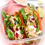 Groentewrap met paprika